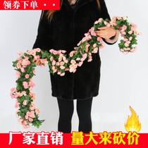 Hanging flowers Plants Indoor flowers Long escalators Hotel furniture Hotel barber shop Family Pink fake flowers Purple