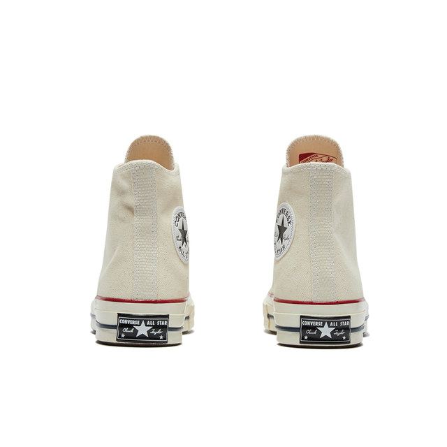 ເກີບຜູ້ຊາຍແລະຜູ້ຍິງ Converse 1970s Samsung standard beige high-top couple canvas shoes 162053C