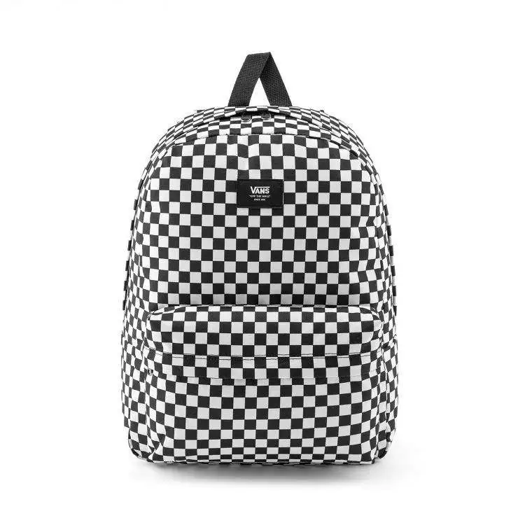 VANS Vans, сумка для мужчин и женщин, рюкзак, шахмат