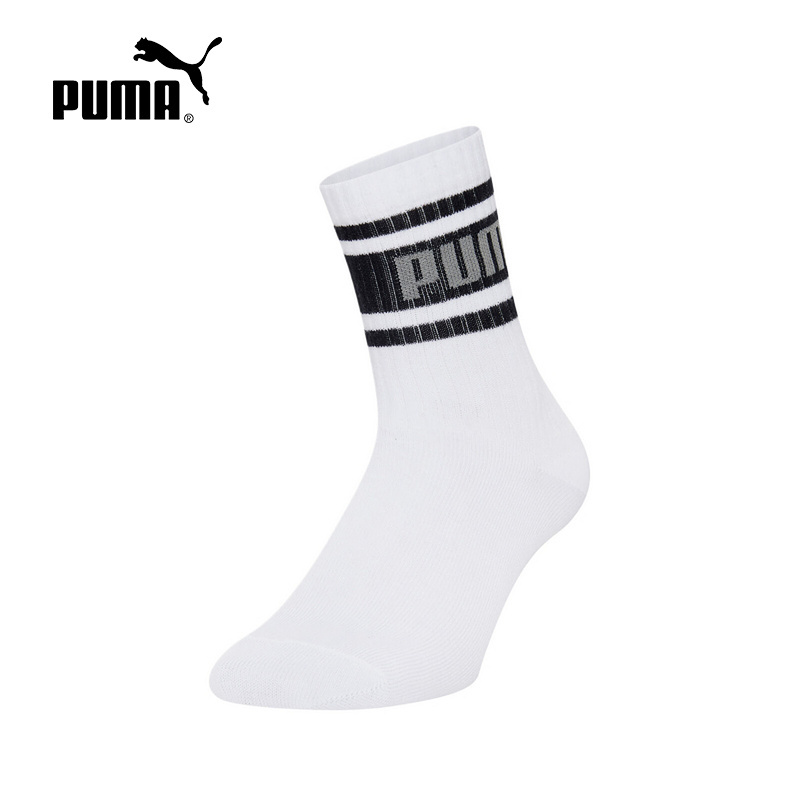 Puma Winter Unisex Socks Basic Simple Fashion Casual 1 Pair Cotton Socks Sports Socks 935405-02