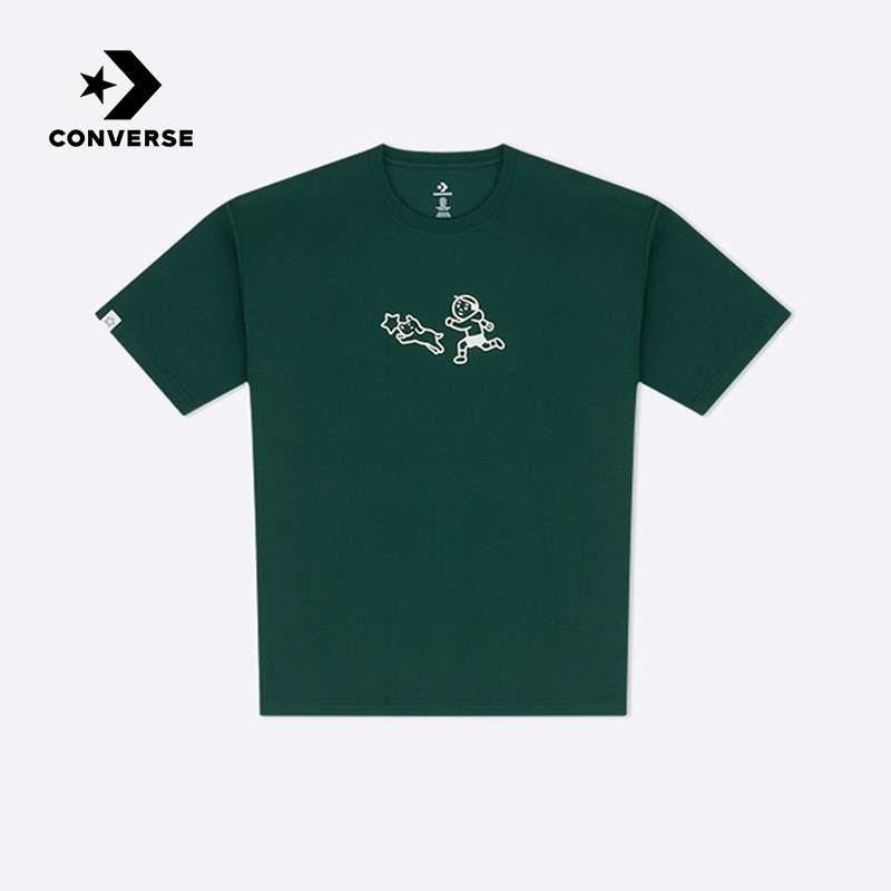 Converse | (New Style) 2025 Autumn Unisex Short-Sleeved T-Shirt Uch886-Eie