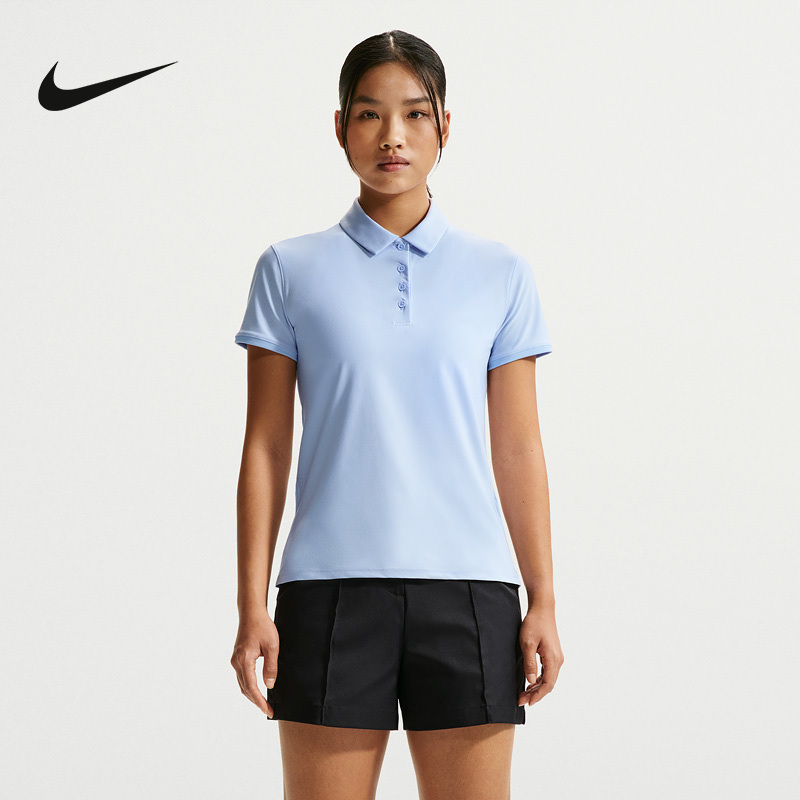 Nike Nike Short-Sleeved Women's Summer New Dri-Fit Golf Lapel Polo Shirt Sports T-Shirt Fq1575-407 Nike Nike Short-Sleeved Women's Summer New Dri-Fit Golf Lapel Polo Shirt Sports T-Shirt Fq1575-407