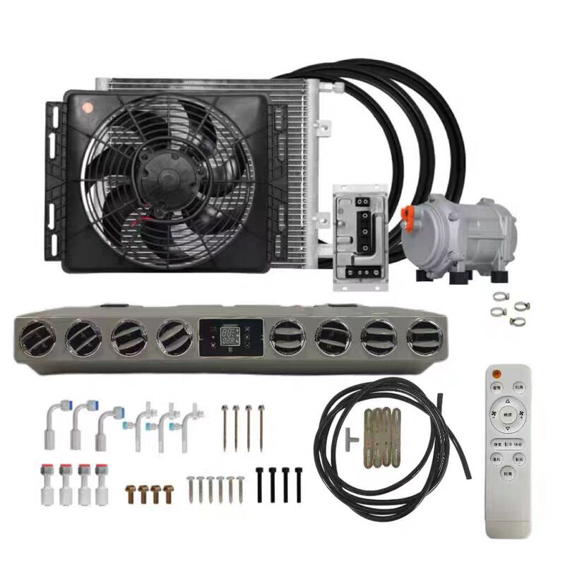 Dachang V80 Fushun Iveco Tuyano Hidden Parking Air Conditioner 12V Rv Full-Size Universal Refrigeration Air Conditioner