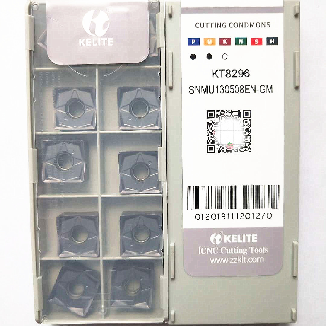 Kelite CNC square milling cutter SNMU130508EN-GM KT8296 steel stainless steel casting general