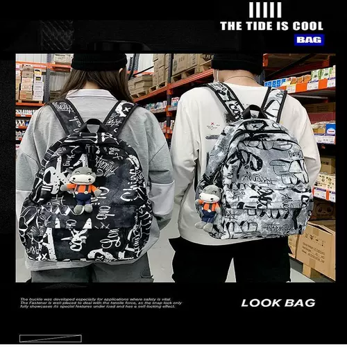 Ранец, рюкзак, сумка через плечо, подходит для студента, 2021 года, для средней школы