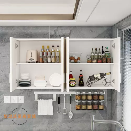 Кухонный шкаф на стены настенный шкаф балкон подвесной настенный шкаф для хранения ванной комнаты шкаф спальня верхний шкаф помещается шкаф