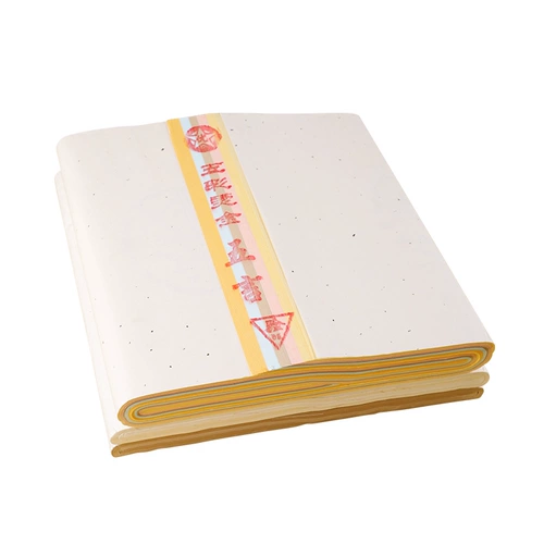 Красочная плитка Dangdang Xuan Paper четырех фута пар из золота с золотым и золотым водяным знаком антикварной каллиграфии специальные рабочие бумаги Четыреххарактер Семи -символ рукописный, отбеливающий, оптовая бесплатная доставка