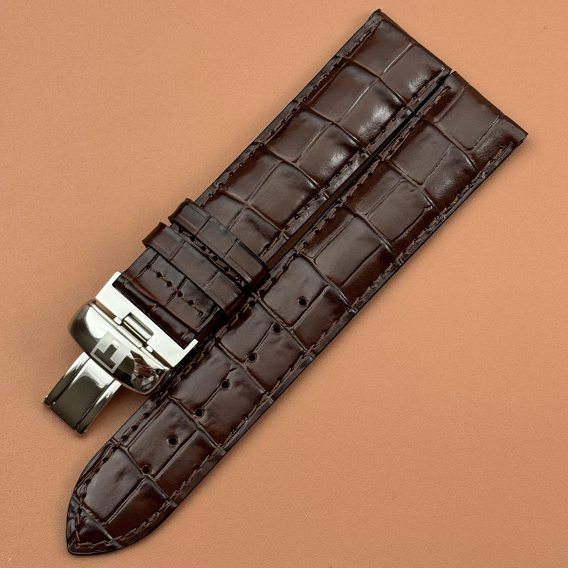 Tissot 1853 Le Locle Series T41 Original Leather Strap T006407A T006408A Original Genuine Leather Watch Strap