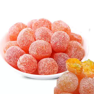 Rock sugar Dried kumquat 1000g 500g 250g Dried kumquat Small Kumquat sugar Cool candied dried fruit Dried fruit