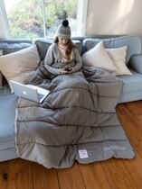 NH hustle outdoor camping camping envelope style autumn and winter adult thick down cotton sleeping bag single and double people can be spliced