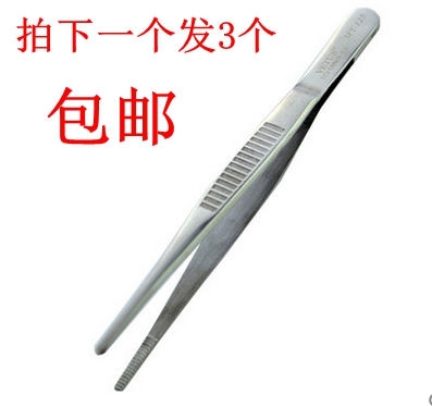 Stainless Steel Tweezers Round Head Tissue Dressing Elbow With Teeth Plus Hard Ophthalmology 12 5 14 14 16 16 20 20 25 30