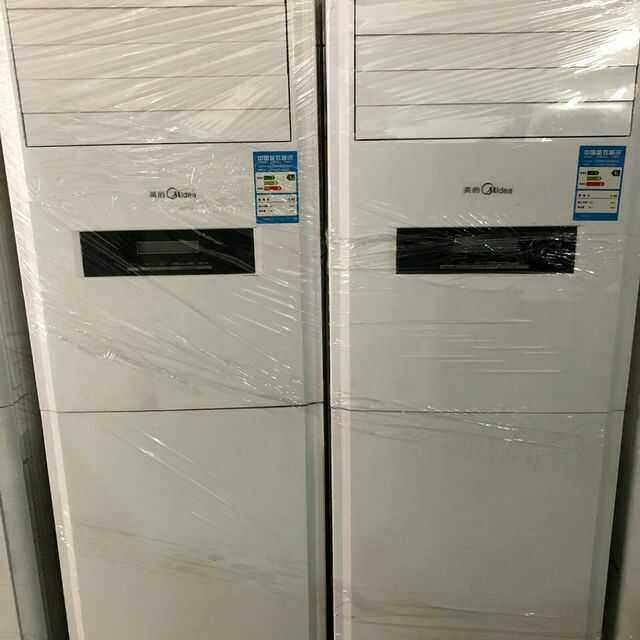 二手美的柜式空调 3匹5匹冷暖两用 家用办公两用 上海免费安装