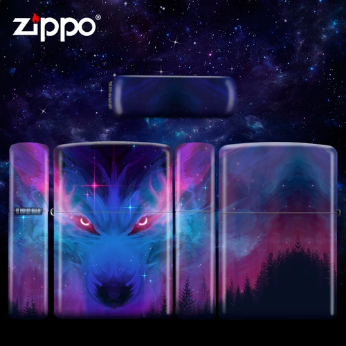 zippo Оригинальная зажигалка, мужское оригинальное звездное небо, США, официальный продукт