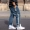 Quần béo nam hành tinh cỡ lớn cộng với phân bón để tăng mỡ pants Quần lỏng khâu quần denim mùa thu chất béo - Quần jean quần nam đẹp