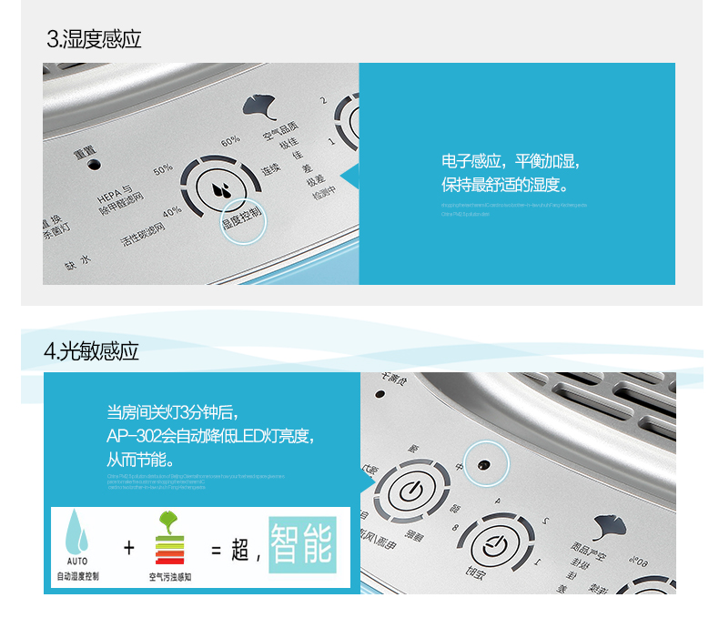 贝尔莱德空气净化器 除甲醛 全能空气净化器AP-302