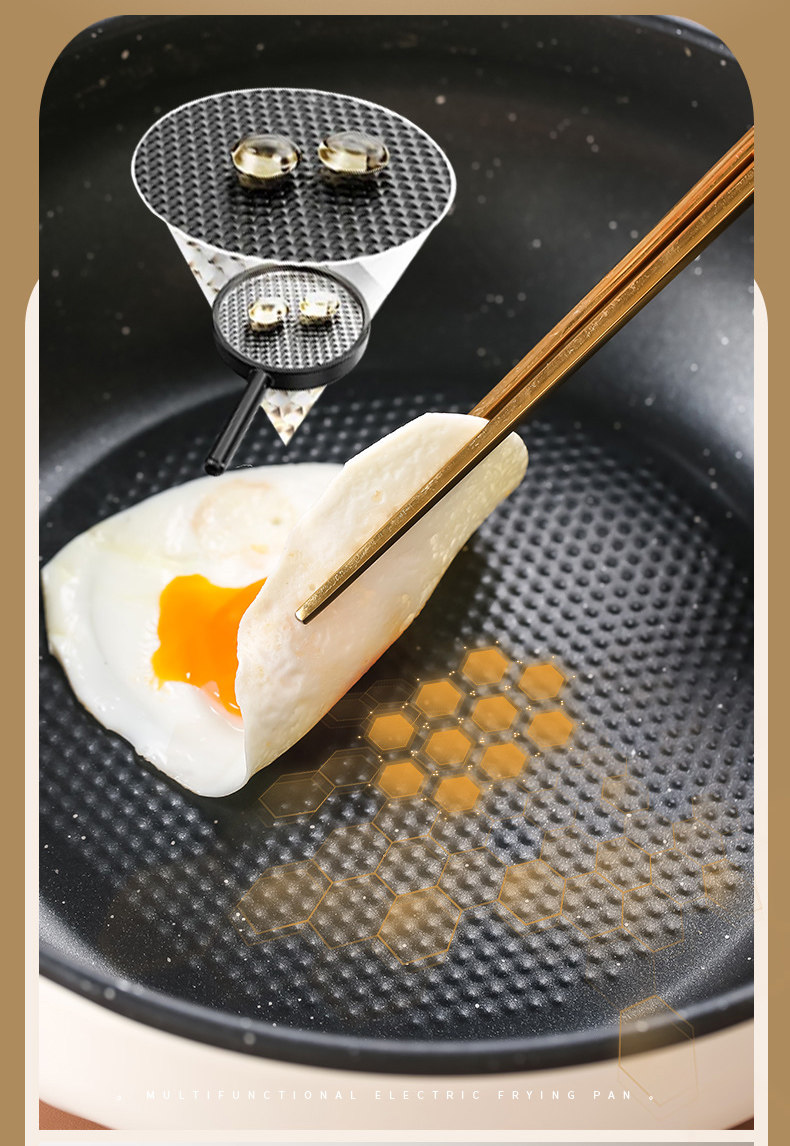 Плиты 志高电炒锅家用电炒菜炒锅一体式多功能蒸煮饭插电不粘爆炒电煮锅