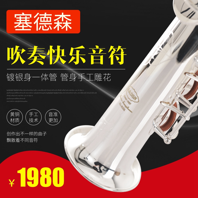 Sedson soprano saxophone drops in B Ax Saxophone Beginner's Adult Appraisal Exam