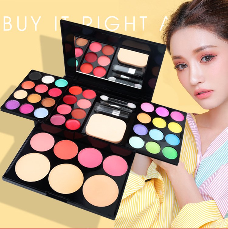 Pearlescent phấn hộp trang điểm đĩa 39 màu trang điểm đầy đủ bộ phấn mắt làm đẹp phấn trang điểm - Bộ sưu tập trang điểm phấn mắt 3ce