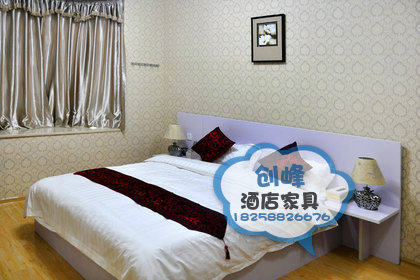 Nội thất khách sạn Nội thất khách sạn Giường khách sạn Giường 1,5m Giường cho thuê Phòng nhân viên Giường - Nội thất khách sạn
