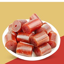 Sweet and sour iron Hawthorn 500g packaging fruit pear old-fashioned Hawthorn roll dry pieces of fruit nostalgic childhood love snacks