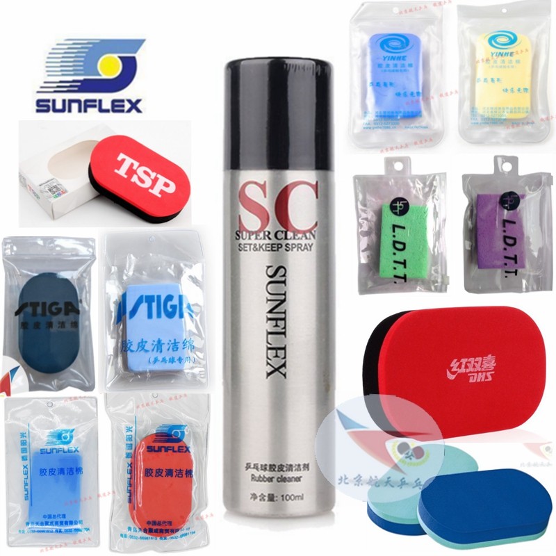 Beijing Aerospace Germany Sunshine 100ml Foam Type Ping Pong Racket Rubber Tack Blocker Cleaning Agent Cleaner