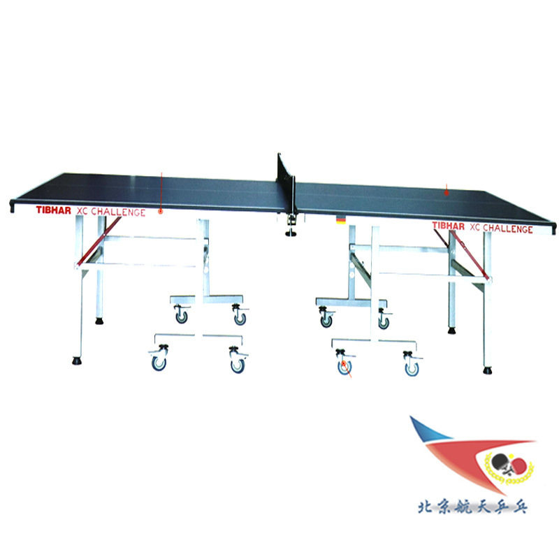 Spaceflight ping pong table TIBHAR quite plucking challenges 9802 integrated wheeled ball table removable folding interior