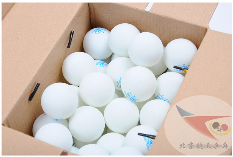 Hàng không vũ trụ Song Ngư nhiều bóng 1 sao Một ngôi sao trải rộng V40 + Bóng bàn không có bóng 100 Thực hành bóng luyện tập Bóng thắng-thắng hộp bóng bàn 6 quả