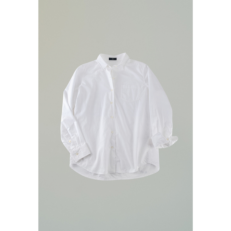 Regular Fit Japanese Omi Natural Wrinkle American Casual Slightly Loose Aluminum Wire Collar Commuter Shirt Regular Fit Japanese Omi Natural Wrinkle American Casual Slightly Loose Aluminum Wire Collar Commuter Shirt