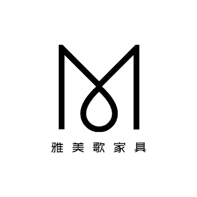 雅美歌奢石馆的LOGO