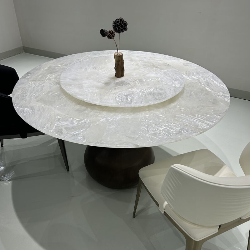 2026 Natural Luxury Stone Ice Age Round Table Imported Natural Marble Ice Age Dining Table Ice Age 2026 Natural Luxury Stone Ice Age Round Table Imported Natural Marble Ice Age Dining Table Ice Age