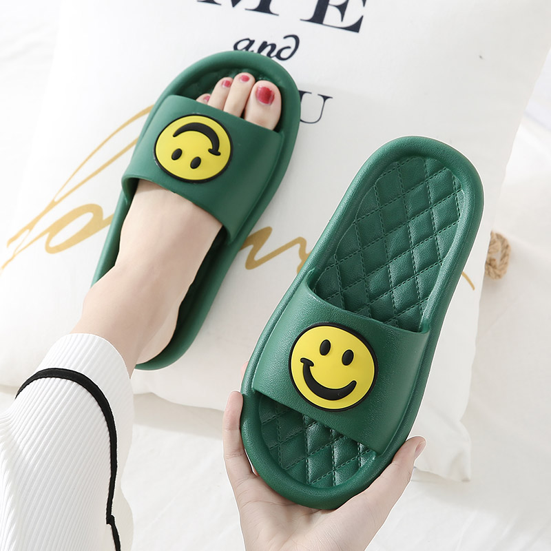 Foam Slippers Women Summer Home Han Prints Cute Cartoon Deodorant Comfortable Outside Wearing Sleeping Room Bath Muted Light