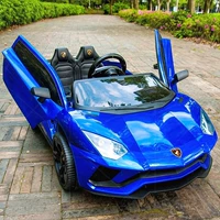 Q66- [кипящая краска синяя] двойной привод+гидравлические ножницы Дверь+автомобиль Bluetooth Music+