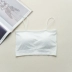 Đen chống sáng sling quấn ngực nữ sinh trung học ống ngắn với áo lót ngực chạm đáy quần lót nữ bra quần áo lót Ống