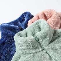 Coral velvet jacket for women polar fleece outdoor double-sided velvet fleece jacket for men warm and thickened fleece jacket jacket liner