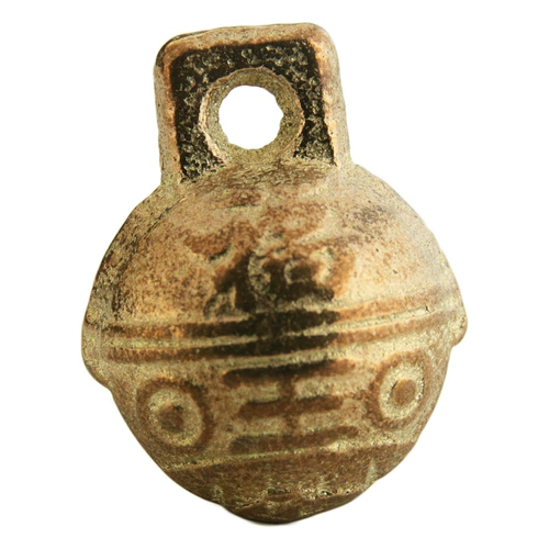 Ретро металлический брелок, маленький латунный колокольчик, подвеска