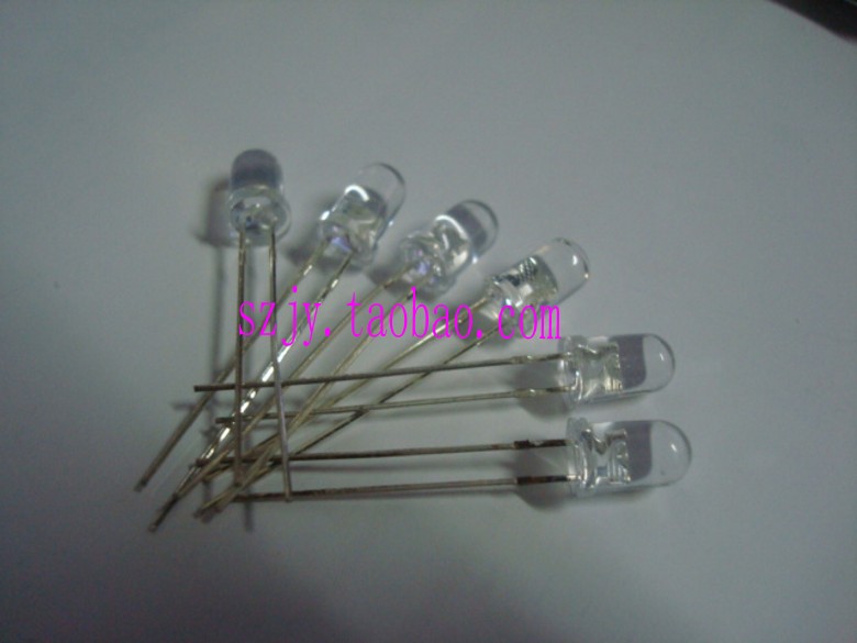 5mm tricolour seven color LED light F5 5mm colorful LED luminotron flash