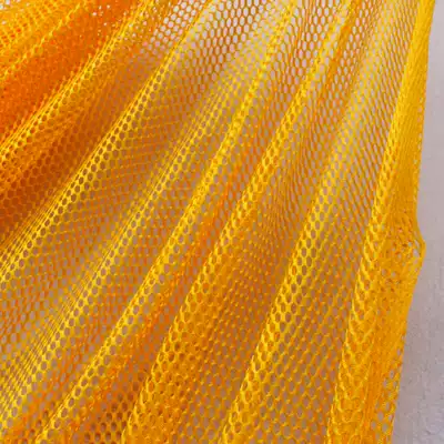 Solid color strong hexagonal mesh cloth clothing fabric has Everbright mesh cloth Sporting goods DIY handmade mesh pocket fabric