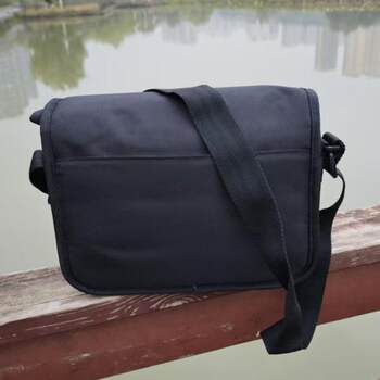 Shockproof and waterproof black oxford cloth camera bag
