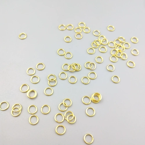 Электрическая полиция чистая медь 14K открытый круг одно круглый девять -пин древний ветер плохой DIY ручной работы для волос крючок крючок крюк Крюк