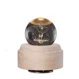 Крутящаяся музыкальная шкатулка, подарок на день рождения