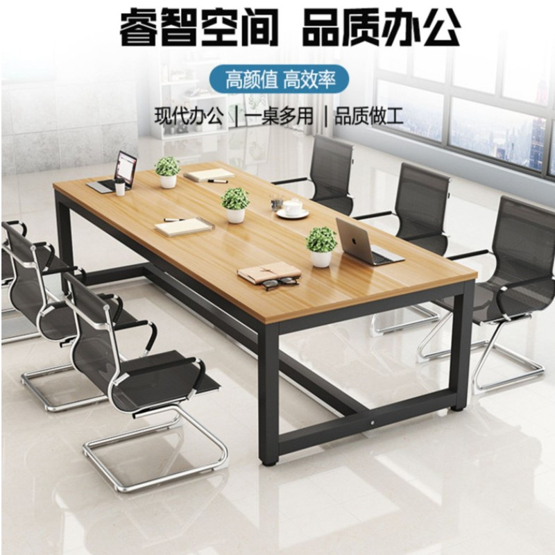 Conference Table Strip Table Meeting Room Desk Bench Multiman Staff 4 6 Persons Long Table Rectangular 3 m