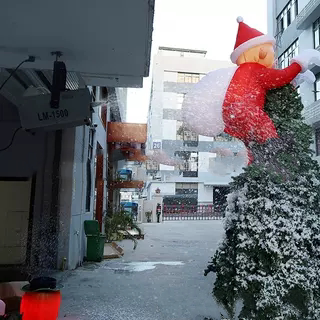 1500W Remote-Controlled Snow Machine, Stage Snow-Making Machine, Snow Spray Machine, Christmas Snow Light, Wedding Snow-Making Machine