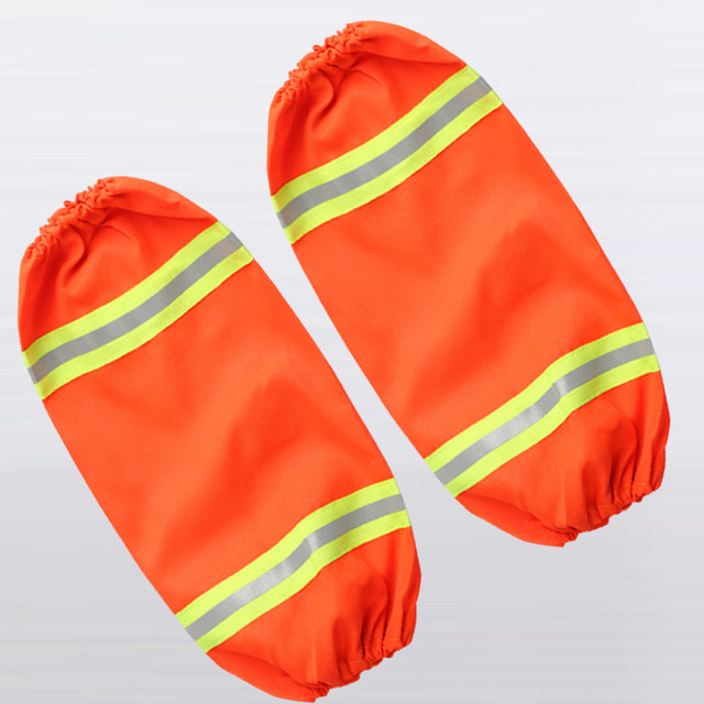 Sanitation Worker Sleeves, Sanitation Sleeves, Sanitation Reflective Sleeves, Property Maintenance, Landscaping, Cleaning, Anti-Pollution Sleeves