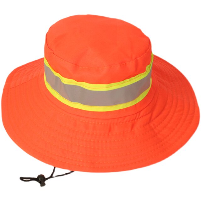Sanitation Worker Hat Spring and Summer Sunshade Large Brim Hat Cleaning Garden Highway Property Reflective Mesh Hat Can Be Printed