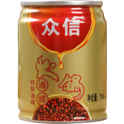 众信 Seida Dibcani Sichuan Hot Potwers, острый острый острый погружение и диски с кунжутным маслом могут быть консервированы 70 мл*4 бутылки