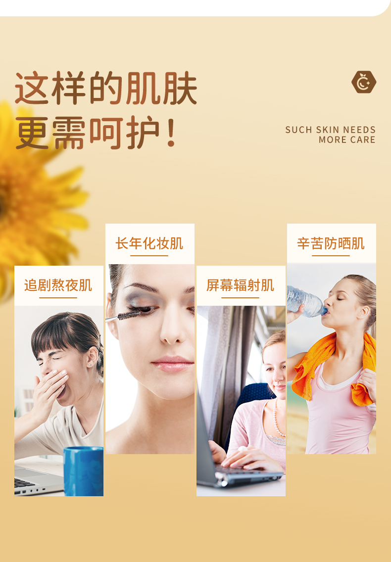 【中国直邮】康恩贝 维生素C咀嚼片100片(香橙味)+VB100片(甜橙味) 熬夜加班 BC同补