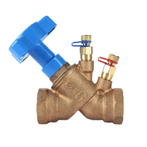 Original Watts Watts W-STBV020 032-25T static balancing valve DN15-50 brass thread