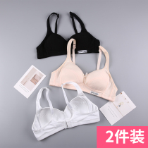 Underwear female youth development small vest cotton thin big child junior high school students without steel ring girl bra