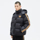 GXG Outlet ຜູ້ຊາຍ 22 ປີສີ ດຳ presbyopic hooded short down jacket men's thickened jacket winter product new