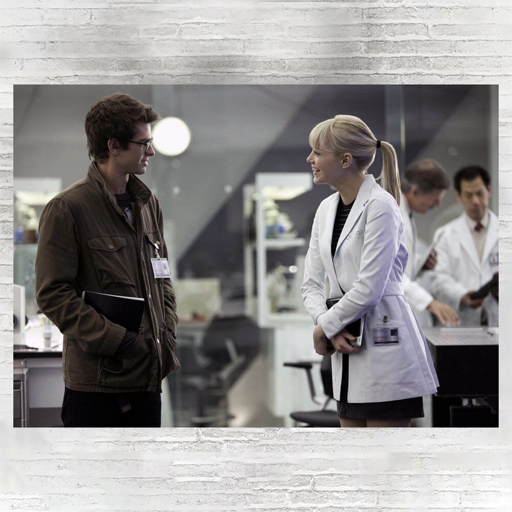 Andrew Garfield Spider-Man Superfan Spider Man Poster Trim Painting a2b05a06